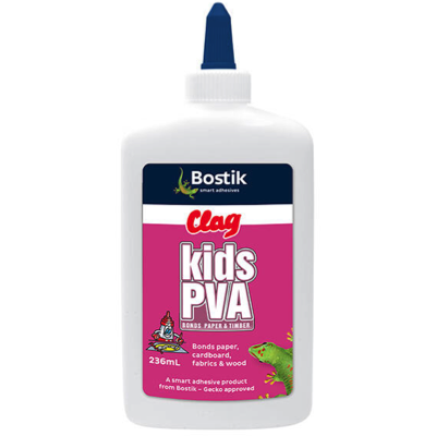 BOSTIK CLAG KIDS PVA GLUE 118ML
